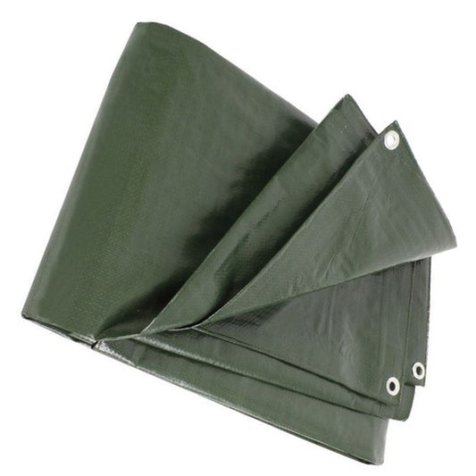 110gsm Green Medium Duty Polyethylene Tarpaulins