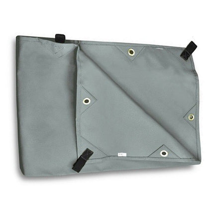 12oz Grey Poly Cotton Canvas Tarpaulin
