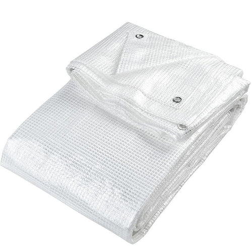 170gsm Clear Waterproof Tarpaulin Heavy-Duty UV Protected Mono Cover