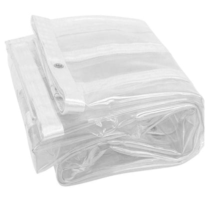 400gsm Transparent Heavy-Duty Waterproof Tarpaulin