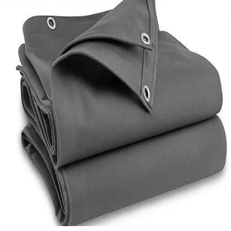 Grey Canvas Tarpaulins Heavy Duty Dustproof Tarp