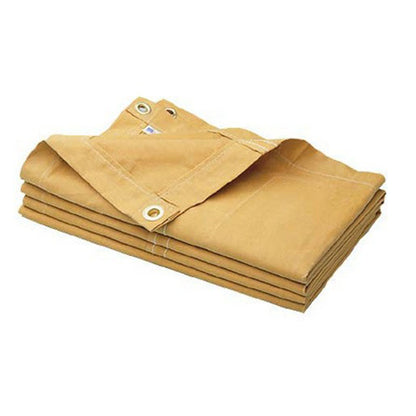 Heavy Duty 18oz Cotton Canvas Tarp – Waterproof Standard Canvas Tarpaulin Sheet