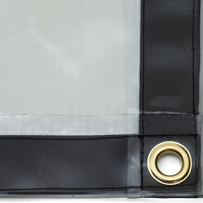 Heavy Duty 330gsm Waterproof Clear Tarpaulins