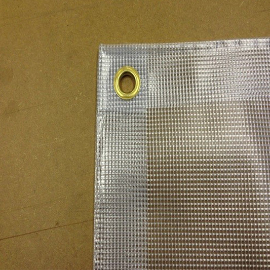 Heavy Duty 610gsm Reinforced Clear Tarpaulin