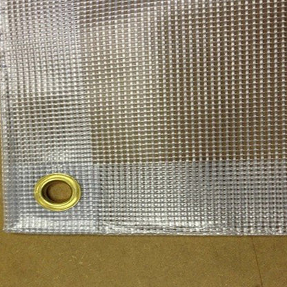 Heavy Duty 610gsm Reinforced Clear Tarpaulin